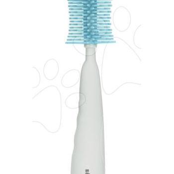 Tisztító kefe Silicone Bottle Brush Beaba cumisüveg tisztításához fehér 26 cm kép