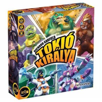 Tokió Királya társasjáték-King of Tokyo magyar kiadás - Iello kép