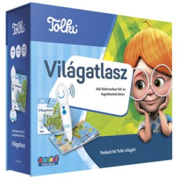 Tolki - Világatlasz szett (könyv +toll) kép