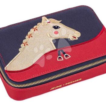 Tolltartó Pencil Box Filled Saddle Bag Jeune Premier ergonomikus luxus kivitel 20*7 cm kép