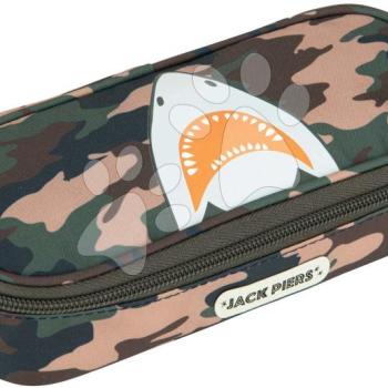 Tolltartó Pencil Case Camo Shark Jack Piers ergonomikus luxus kivitel 2 évtől 20*6*9 cm kép