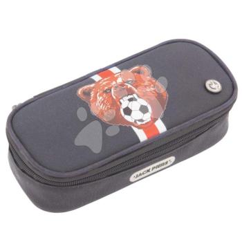 Tolltartó Pencil Case Soccer Bear Jack Piers ergonomikus luxus kivitel 2 évtől  21*4*9 cm kép