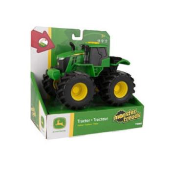 Tomy John Deer traktor hanggal és fénnyel kép