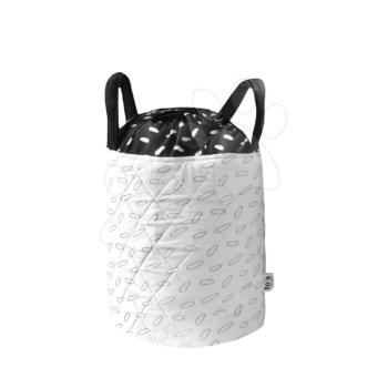 toTs-smarTrike textil kosár Levelek 400123 fekete-fehér kép