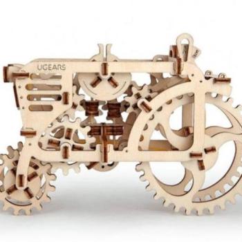 Traktor - mechanikus modell - Ugears kép