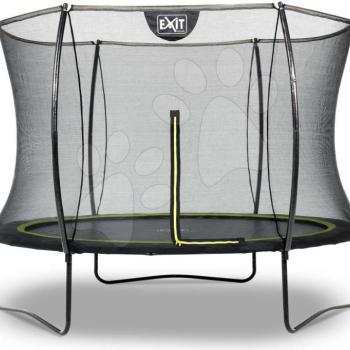 Trambulin védőhálóval Silhouette trampoline Exit Toys kerek 244 cm átmérővel fekete kép