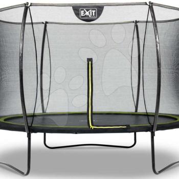 Trambulin védőhálóval Silhouette trampoline Exit Toys kerek 305 cm átmérővel fekete kép