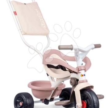 Tricikli Be Fun Comfort Tricycle Pink Smoby szülőkormánnyal és táskával 10 hó-tól kép