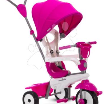 Tricikli Breeze Plus Pink Classic smarTrike TouchSteering vezérlés kulacstartóval gumikerekekkel lengéscsillapítóval 10 hó-tól kép