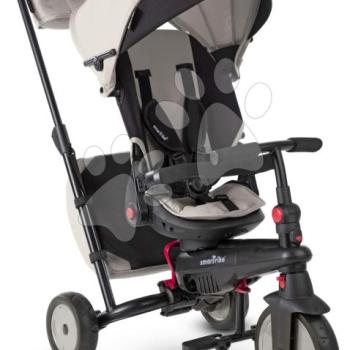 Tricikli és babakocsi összecsukható STR7J Warm Grey 7in1 smarTrike szürke dönthető üléssel TouchSteering EVA kerekekkel 6 hó-tól kép