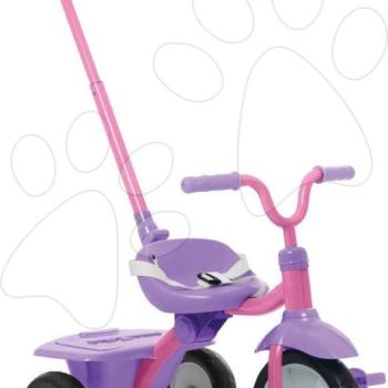 Tricikli összecsukható Folding Fun Trike 2in1 Pink smarTrike rózsaszín biztonsági övvel 15 hó-tól kép