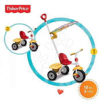 Tricikli smarTrike Fisher-Price Glee Plus 3300133 piros-sárga kép