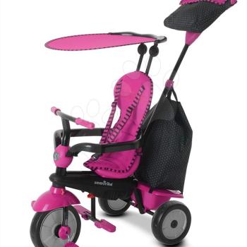 Tricikli smarTrike Glow 4in1 Touch Steering Black&Pink 6402200 rózsaszín-fekete kép