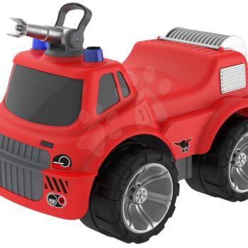 Tűzoltó autó üléssel Maxi Firetruck Power Worker BIG vízágyúval gumikerekekkel 2 éves kortól kép