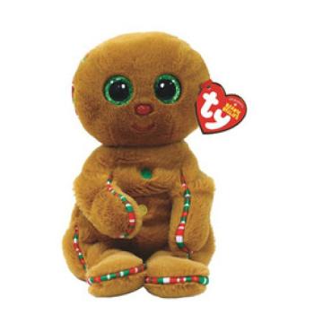 TY: Beanie Babies plüss figura CRISPIN, 15 cm - mézeskalács (3) kép