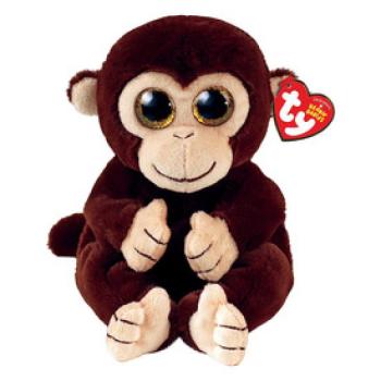 TY: Beanie Babies plüss figura MATTEO, 15 cm - barna majom (3) kép