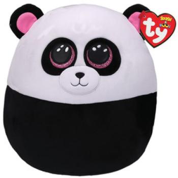 Ty Squish-a-Boos párna alakú plüss figura BAMBOO, 30 cm - panda kép