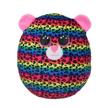 Ty Squish-a-Boos párna alakú plüss figura DOTTY, 22 cm - színes leopárd kép