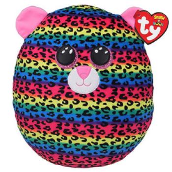 Ty Squish-a-Boos párna alakú plüss figura DOTTY, 30 cm - színes leopárd kép