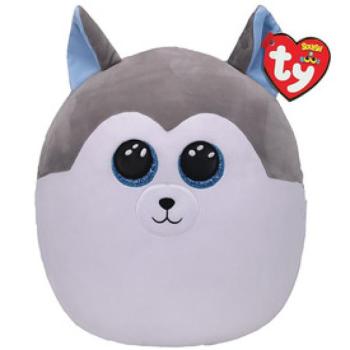 Ty Squish-a-Boos párna alakú plüss figura SLUSH, 30 cm - husky kép