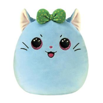 Ty Squishy Beanies párna alakú plüss figura KIRRA, 22 cm - macska masnival kép