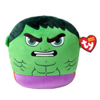 Ty Squishy Beanies párna alakú plüss figura Marvel HULK, 22 cm kép