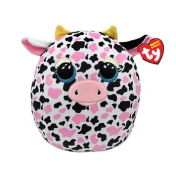 Ty Squishy Beanies párna alakú plüss figura MILKSHAKE, 22 cm - tehén kép