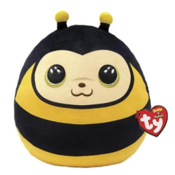 Ty Squishy Beanies párna alakú plüss figura ZINGER, 30 cm - méhecske kép