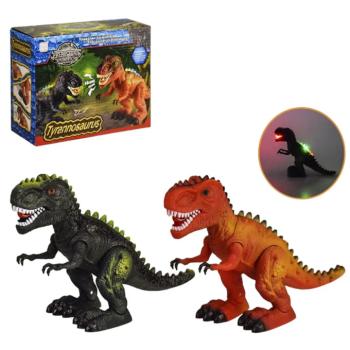 Tyrannosaurus Rex interaktív játékfigura – 30 cm-es mozgó dinoszaurusz hang- és fényhatásokkal (BBJ) kép