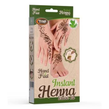 TyToo Instant Henna Szett Kéz és Láb mintákkal, olajjal kép