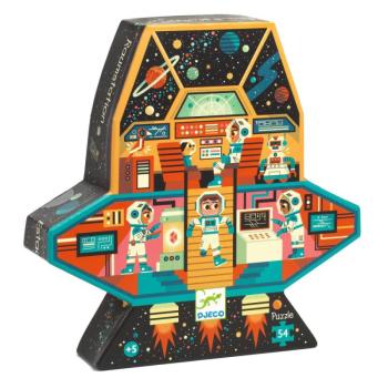 Űrállomás - Formadobozos puzzle - Space station - DJ07291 kép