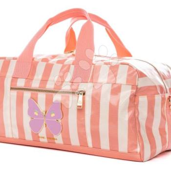 Utazótáska Caroline Weekend Bag Butterfly Stripe Jeune Premier ergonomikus luxus kivitel 50*25 cm kép
