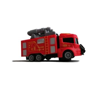 Világító és zenélő, élethű tűzoltóautó mozgatható vízágyúval (BBJ) kép