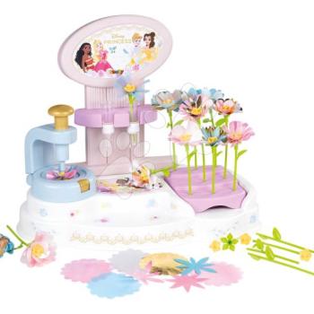 Virágbolt saját készítésű virágokkal Hercegnők Disney Flower Market Smoby különböző textil szirmokból és szárakból 90 kiegészítő kép