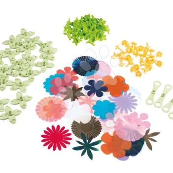 Virágszirmok virágkészítő készlethez Crea Deco Flowers Refill Smoby 98 kiegészítő 16 virág készítéséhez 5 éves kortól kép