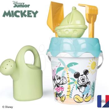 Vödör szett cukornádból Mickey Bio Sugar Cane Bucket Smoby 6 részes a Smoby Green kollekcióból 100% újrahasznosítható 18 hó kép