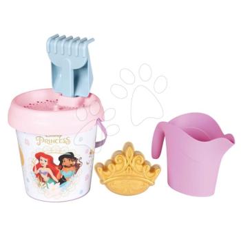 Vödör szett Disney Princess Medium Garnished Bucket Life Smoby locsolókannával 6 részes 18 cm magas 18 hó-tól kép
