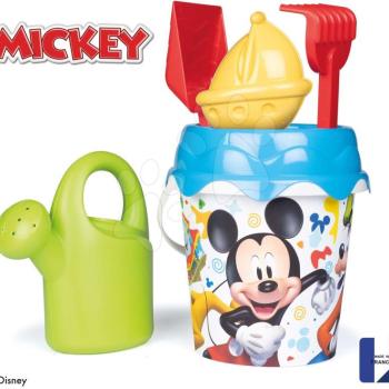 Vödör szett Mickey Garnished Bucket Smoby locsolókannával 17 cm magas 18 hó kép