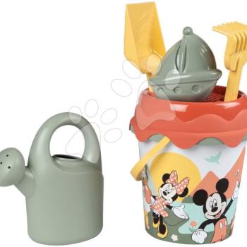 Vödör szett ökobarát Mickey Garnished Bucket Green Smoby locsolókannával 17 cm magas 100% újrahasznosítható 18 hó-tól kép