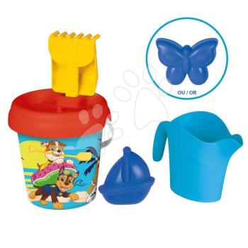 Vödör szett Paw Patrol Medium Garnished Bucket Life Smoby locsolókannával 6 részes 18 cm magas 18 hó-tól kép