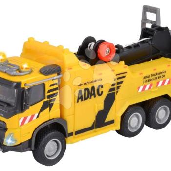 Vontatókocsi Volvo Truck Abschleppwagen ADAC Majorette fém hanggal és fénnyel 20 cm hosszú kép