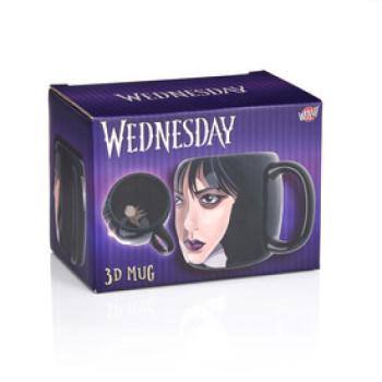 Wednesday bögre 3D-s Izével WED-1004-01 kép