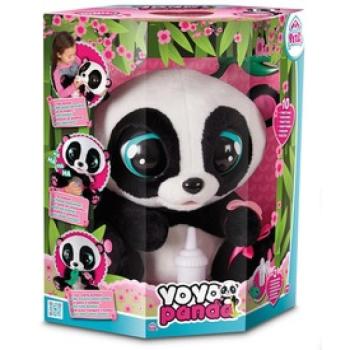 Yoyo panda interaktív plüssfigura - 40 cm kép