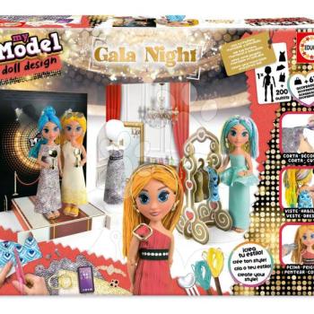 Kreatív alkotás My Modell Doll Design Gala Night Educa alkosd meg saját gálababáiat 5 modell 6 évtől EDU20099 kép