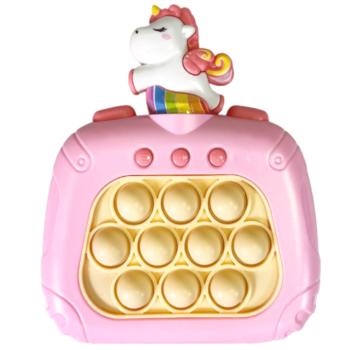 Unikornisos elektromos pop it játék hanghatásokkal - elemes, nyomkodható, készségfejlesztő játék (BBMJ) kép