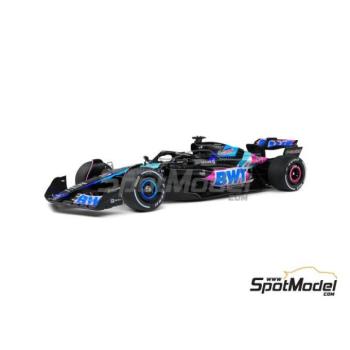 1:18 Alpine A524 Bemutató E.Ocon 2024 kép