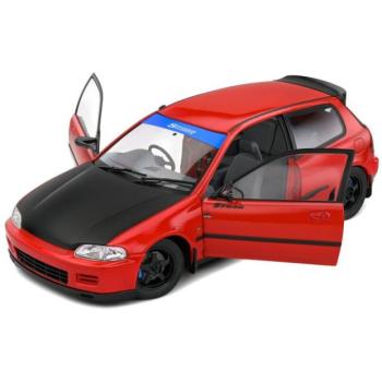 1:18 HONDA CIVIC (EG6) SPOON VERZIÓ PIROS 1991 - SOLIDO kép