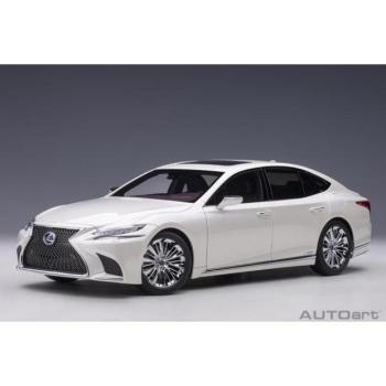 1:18 LEXUS LS500H 2018 SONIC WHITE - AUTOART - 78866 kép