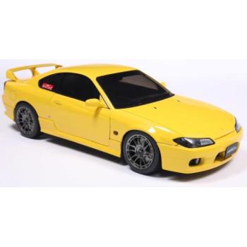 1:18 NISSAN SILVIA (S15) SPEC-R AERO VILLÁMLÓ SÁRGA kép