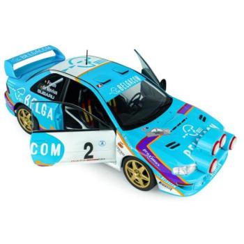 1:18 SUBARU IMPREZA S5 WRC99 ZÖLD #2 G.DE MEVIUS